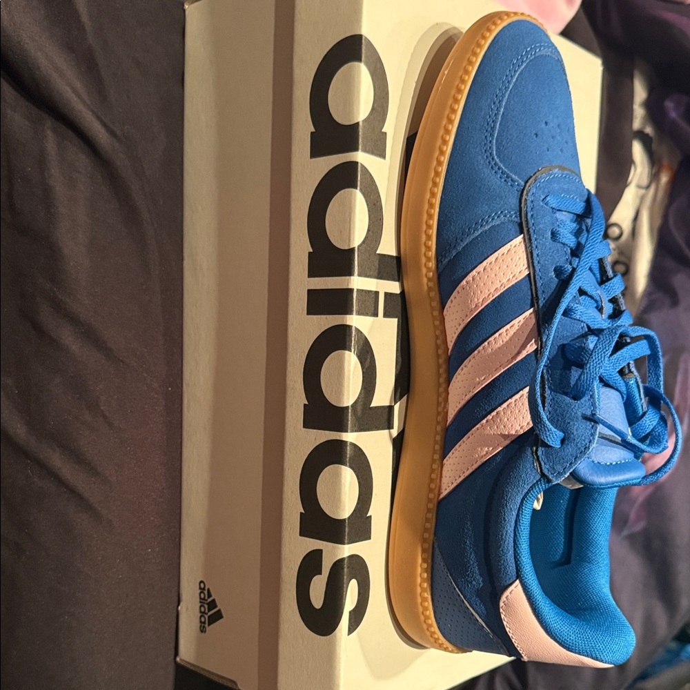 Adidas Kids Sneakers in Blue and Pink